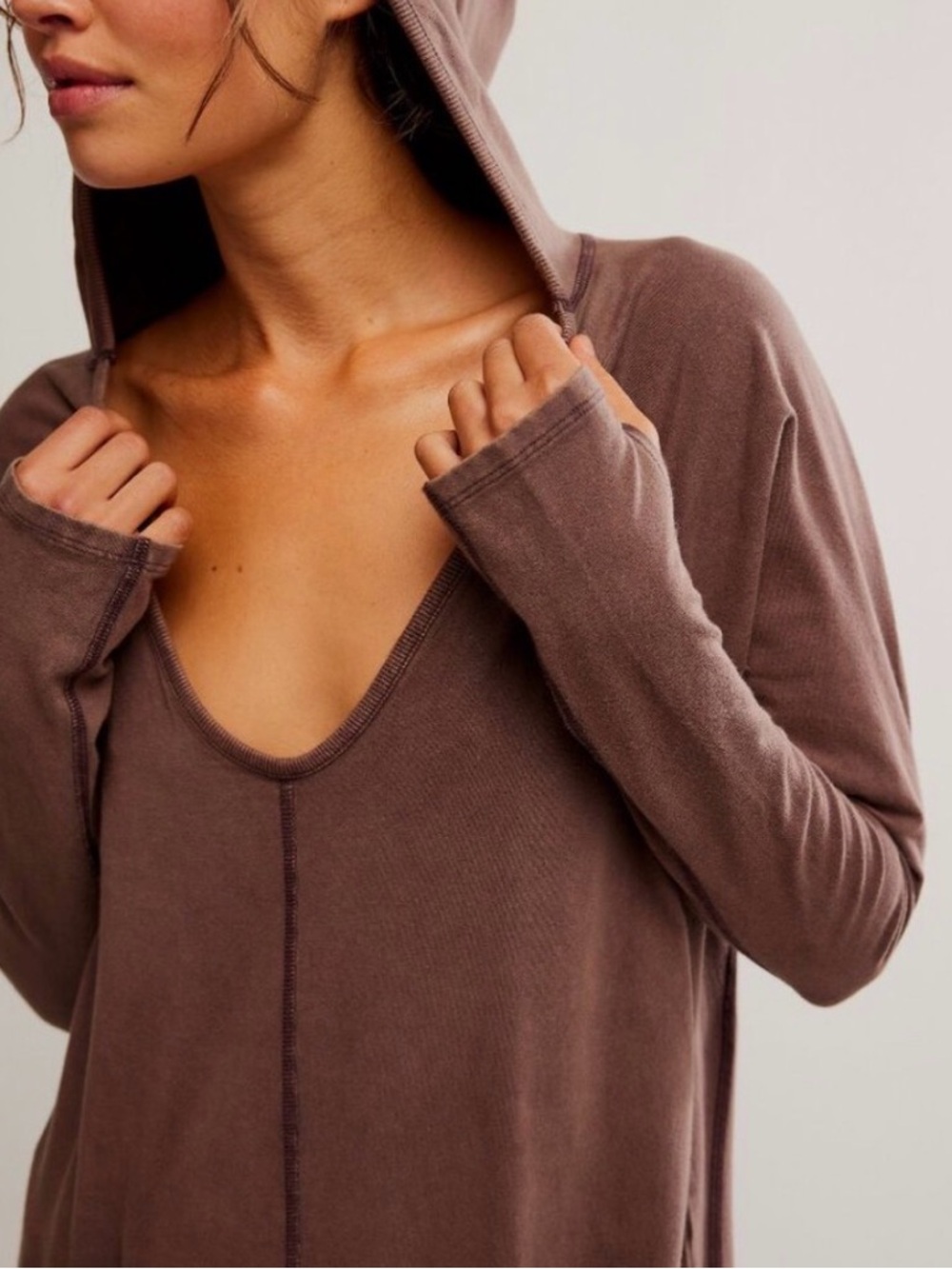Free People Long Sleeve Hot Shot Onesie In Chocolate Brown. Price Is Firm.